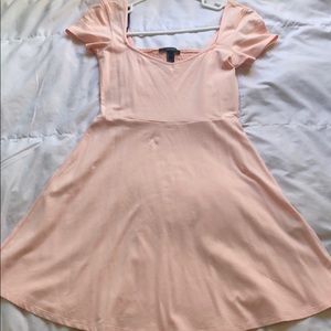 Pink mini dress